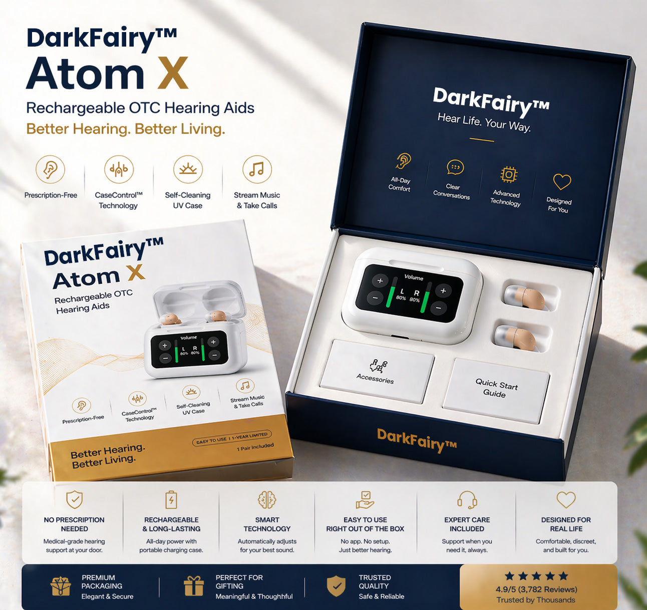 ⏰ Today Only! DarkFairy™ Atom X Smart Hearing Aids — Hear Clearly, Feel Confident Again❤️‍🔥